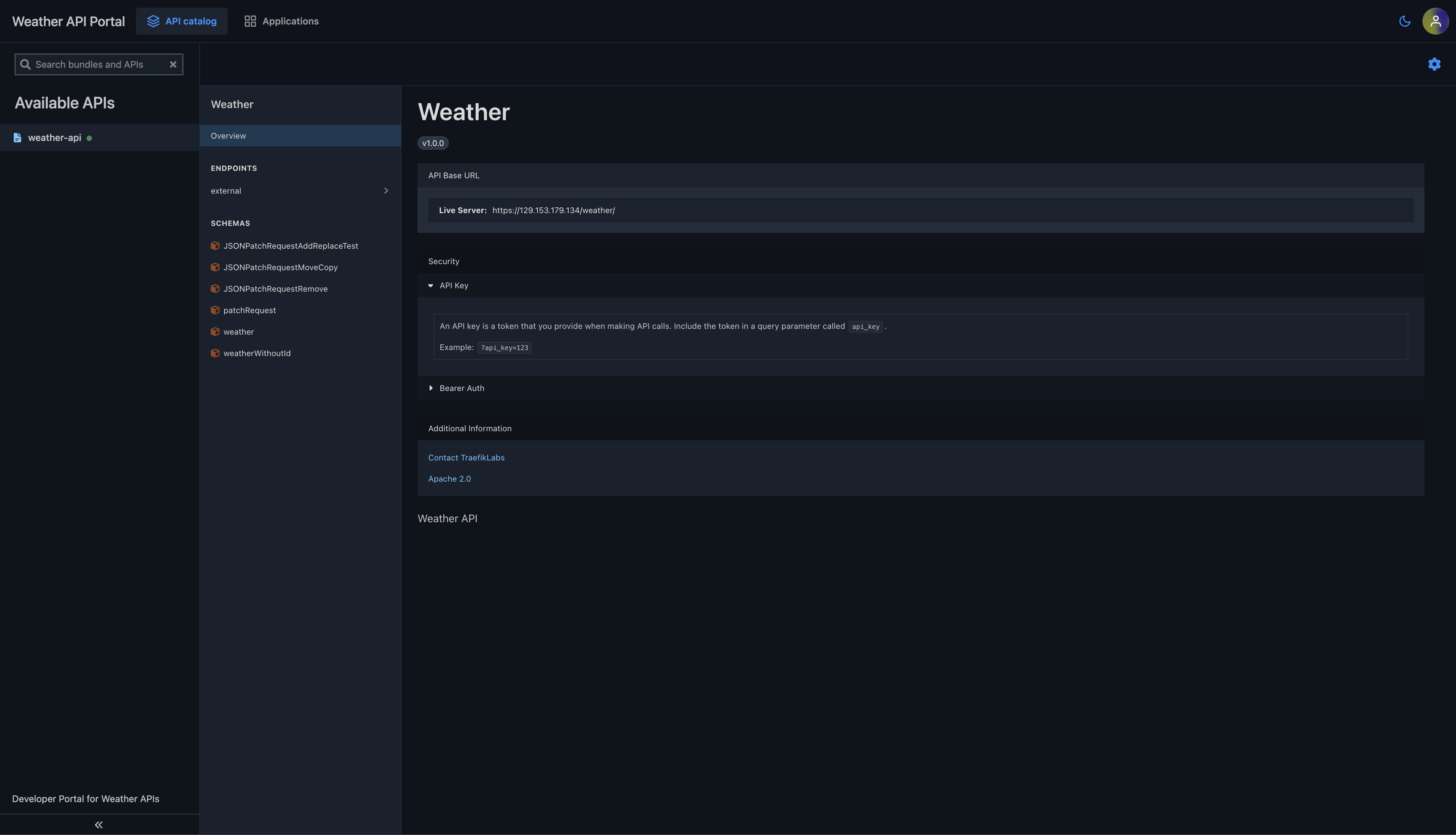 API Portal